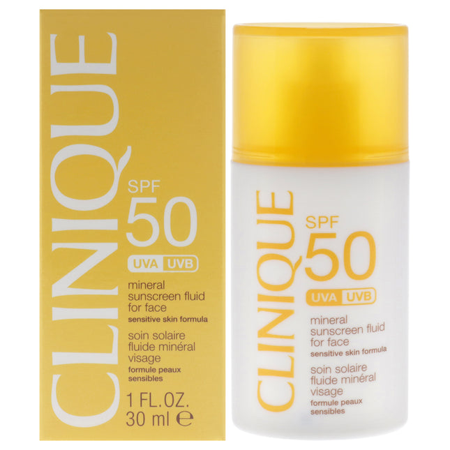 Clinique Mineral Sunscreen Fluid for Face SPF50: Protect Your Skin with Lightweight Sun Protection