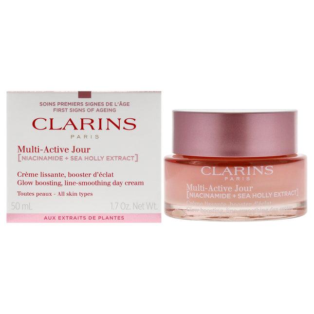 Clarins Multi-Active Day Cream for Women - All Skin Types - 1.7 oz Cream