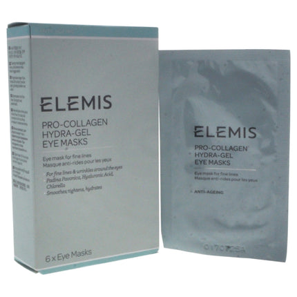 Elemis Pro-Collagen Hydra-Gel Eye Mask for Women - Set of 6 Masks