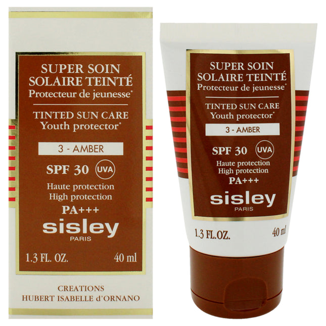 Sisley Super Soin Solaire Tinted Sun Care SPF 30 - 3 Amber for Women - 1.3 oz Sun Care