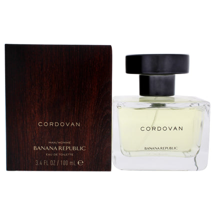 Banana Republic Cordovan for Men 3.4 oz EDT Spray - A Classic Scent for the Modern Gentleman