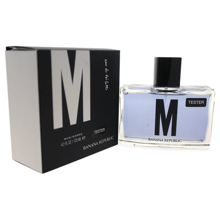 Banana Republic M by Banana Republic for Men - 4.2 oz EDT Spray for a Sophisticated Scent