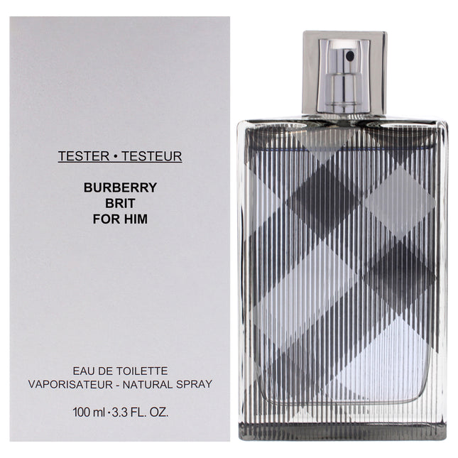 Burberry Brit by Burberry for Men - 3.4 oz EDT Spray: A Timeless Fragrance for the Modern Man