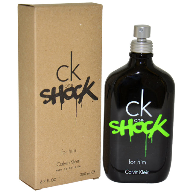 Calvin Klein CK One Shock For Him Men's 6.7 oz EDT Spray - Shop Now