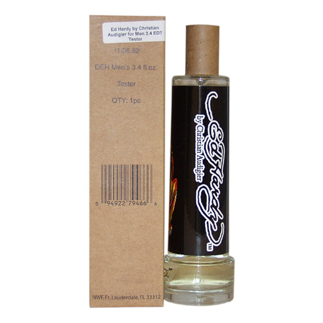 Ed Hardy by Christian Audigier for Men - 3.4 oz EDT Spray: A Bold Fragrance Choice for Men
