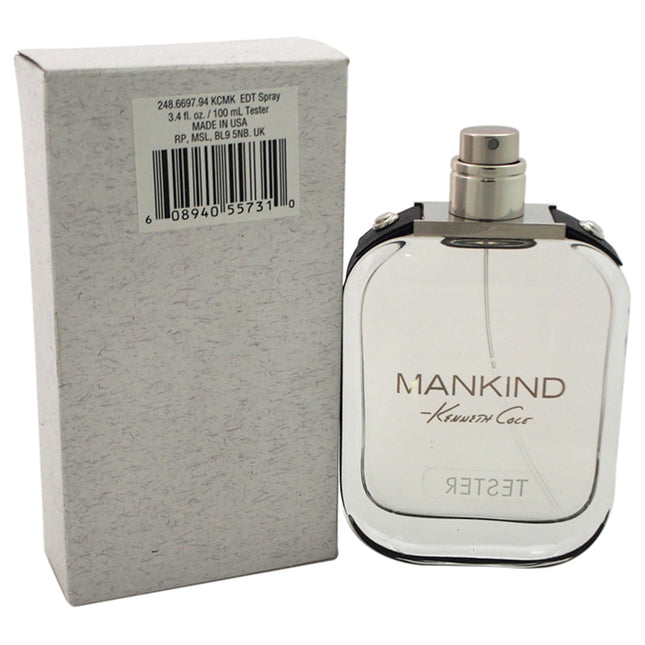 Kenneth Cole Mankind for Men 3.4 oz EDT Spray - A Sophisticated Fragrance for Every Modern Man