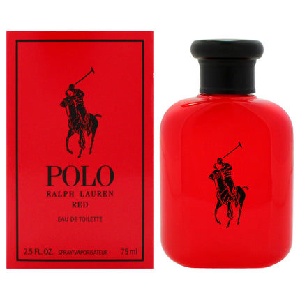 Polo Red by Ralph Lauren for Men - 2.5 oz EDT Spray: A Bold and Invigorating Fragrance