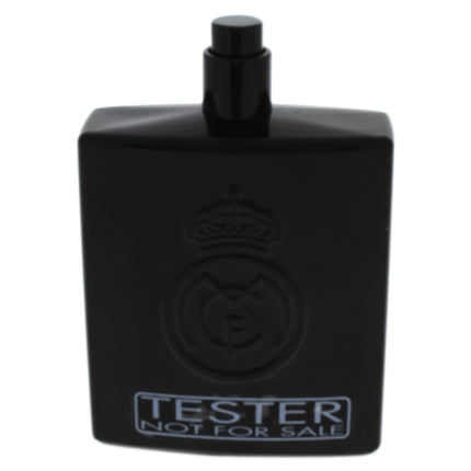 Real Madrid Black by Real Madrid for Men - 3.4 oz EDT Spray - Infused with the Essence of Passionate Soccer Spirits