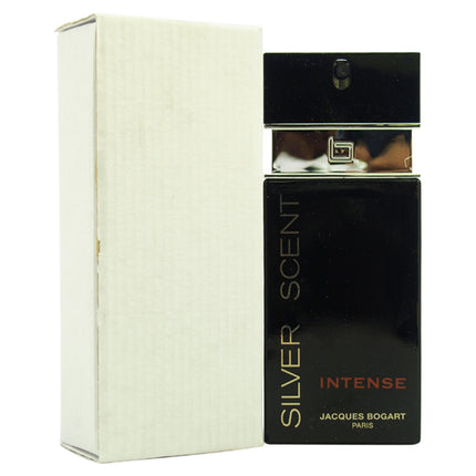 Silver Scent Intense by Jacques Bogart for Men - 3.33 oz EDT Spray, Masculine Cologne