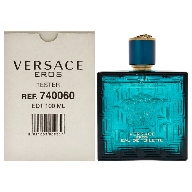 Versace Eros by Versace for Men: 3.4 oz EDT Spray - Premium Fragrance for Men