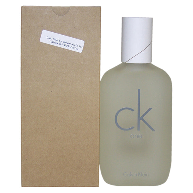 CK One by Calvin Klein Unisex - 6.7 oz EDT Spray for Men and Women