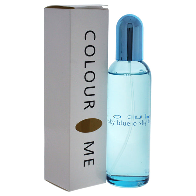 Colour Me Sky Blue by Milton Lloyd for Women EDP Spray - 3.4 oz
