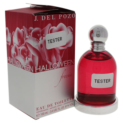 Halloween Freesia by J. Del Pozo for Women - 3.4 oz EDT Spray - Floral Fragrance for Her