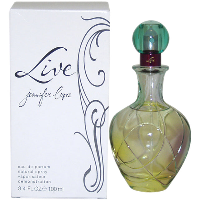 Live by Jennifer Lopez for Women 3.4 oz EDP Spray - Fragrance Inspired by the Vibrant Energy of Life