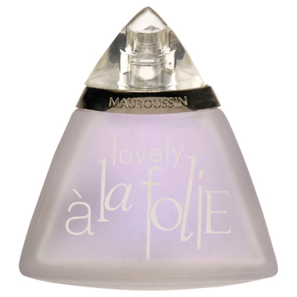 Mauboussin Lovely A La Folie for Women - 3.4 oz EDP Spray, Floral and Feminine Fragrance for Her