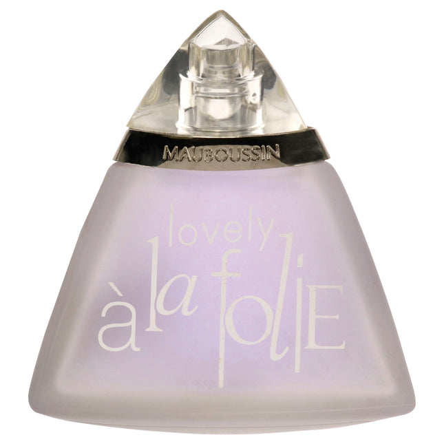 Mauboussin Lovely A La Folie for Women - 3.4 oz EDP Spray, Floral and Feminine Fragrance for Her
