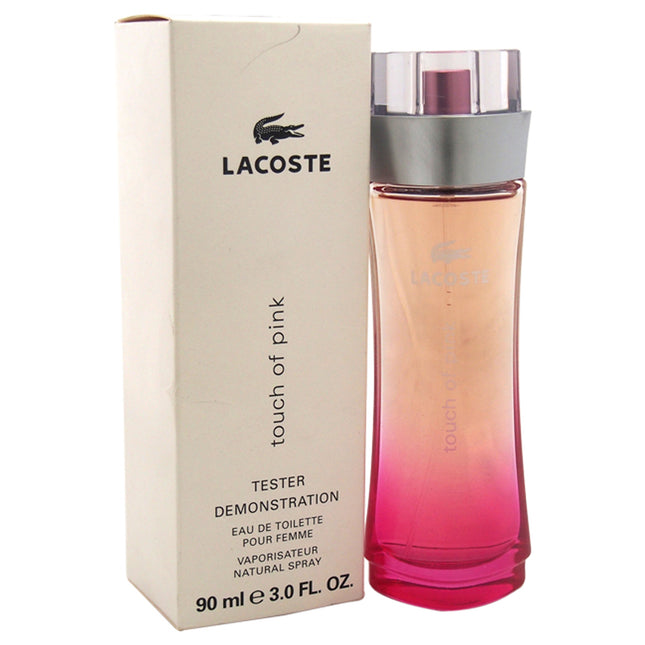 Lacoste Touch of Pink for Women - 3 oz EDT Spray: A Feminine Fragrance Delight