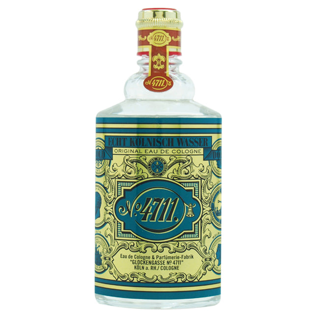 4711 by Muelhens Unisex 3.4 oz EDC Splash - Refreshing Citrus Fragrance