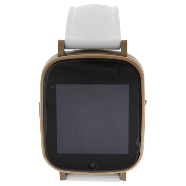 Eclock EK-G2 Montre Connectee Silicone Strap Smart Watch - Bronze-White for Men
