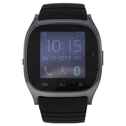 Eclock EK-C1 Montre Connectee Silicone Strap Smart Watch - Black for Unisex