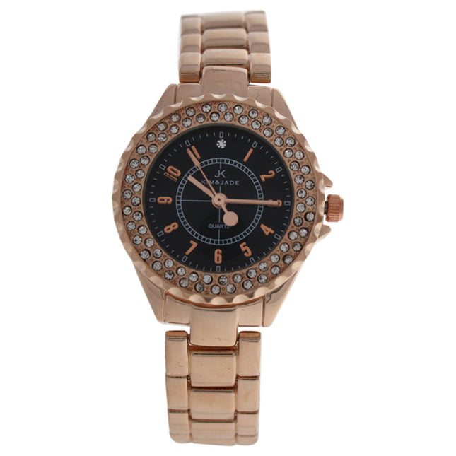 Kim & Jade Rose Gold Stainless Steel Bracelet Watch for Women - Stunning Timepiece for Every Occasion