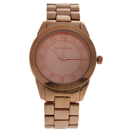 Jean Bellecour Rose Gold Stainless Steel Bracelet Watch for Women - Stylish Timepiece for Any Occasion