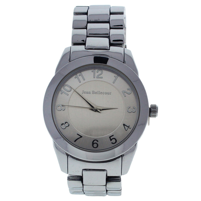 Jean Bellecour Women's Silver Stainless Steel Bracelet Watch - Elegant Timepiece for Ladies by Jean Bellecour