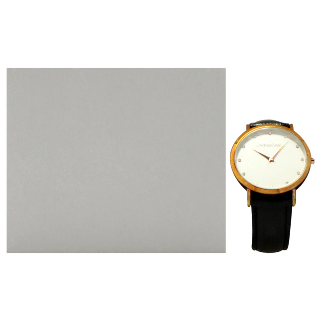 Andreas Osten AO-13 Klassisk Rose Gold-Black Leather Strap Watch for Women - Elegant Timepiece for Every Occasion