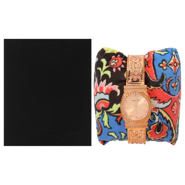 Manoush MSHMIRG Mizuna Rose Gold Stainless Steel Bracelet Watch for Women - Stylish Timepiece for Every Occasion