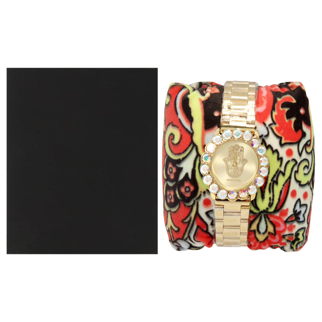 Manoush Scarlett Hand Gold Stainless Steel Bracelet Watch for Women - Elegant Timepiece by MSHSCG