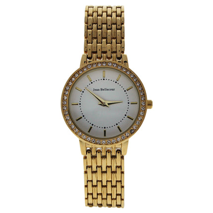 Sophie Gold Stainless Steel Bracelet Watch by Jean Bellecour for Women - Stylish Timepiece for the Modern Woman
