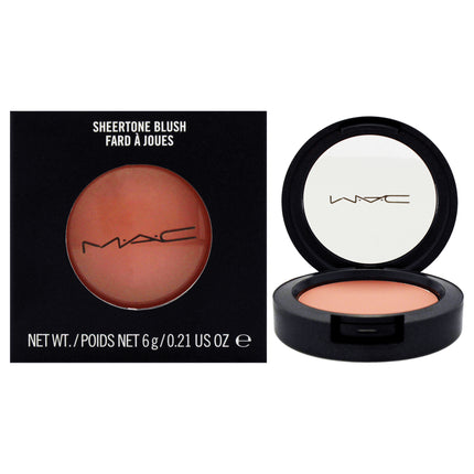 MAC Sheertone Blush B13 Peaches for Women - 0.21 oz Blush