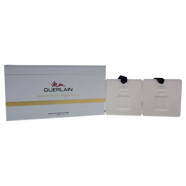 Mon Guerlain Perfumable Ceramics for Unisex - 2 Pc Tester Set by Guerlain
