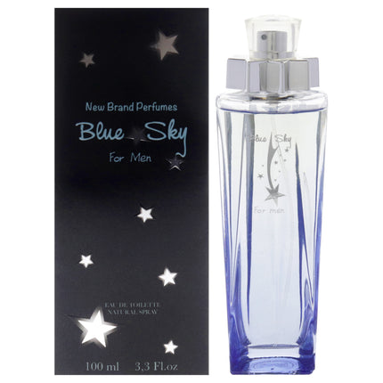 Blue Sky by New Brand for Men - 3.3 oz EDT Spray - Reviews & Best Price