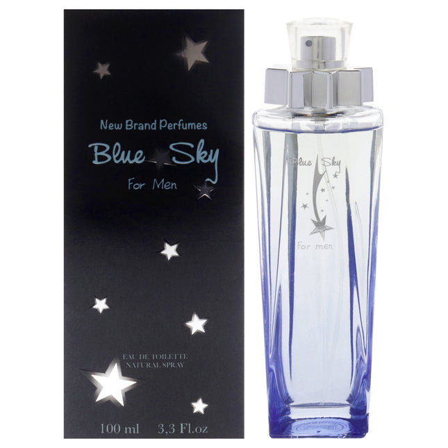 Blue Sky by New Brand for Men - 3.3 oz EDT Spray - Reviews & Best Price