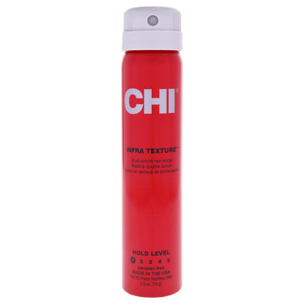 CHI Infra Texture Hair Spray for Unisex - 2.6 oz Hair Spray, Long-lasting Hold and Volume