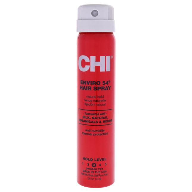 CHI Enviro 54 Natural Hold Hairspray for Unisex - 2.6 oz Hair Spray
