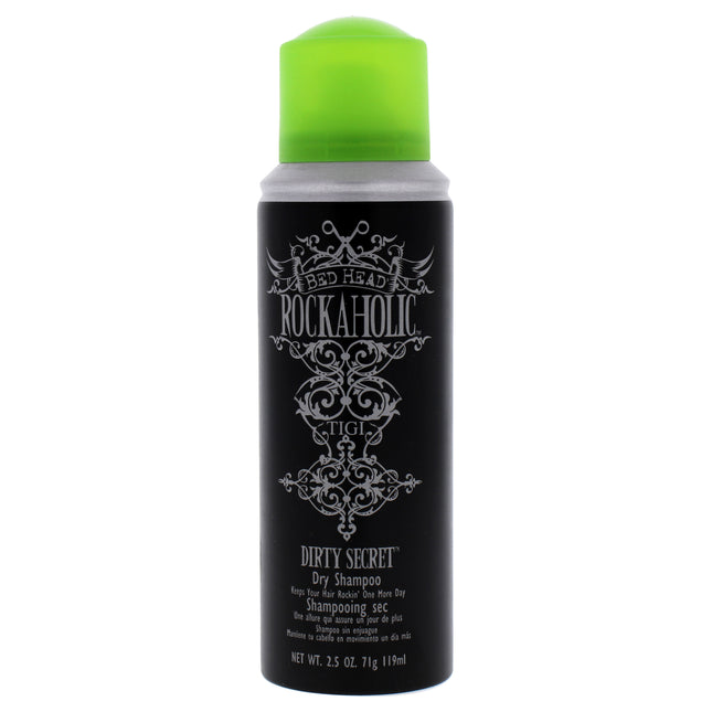 TIGI Rockaholic Dirty Secret Dry Shampoo for Unisex - 2.5 oz Dry Shampoo