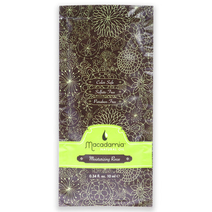 Macadamia Oil Moisturizing Rinse Conditioner for Unisex - 10 ml