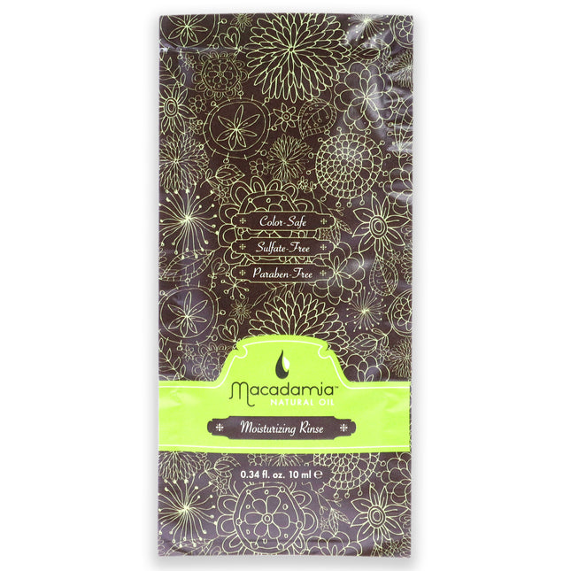 Macadamia Oil Moisturizing Rinse Conditioner for Unisex - 10 ml
