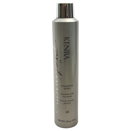 Kenra Platinum Finishing Spray - 26 Maximum Hold Hairspray for Unisex - 10 oz Hair Spray