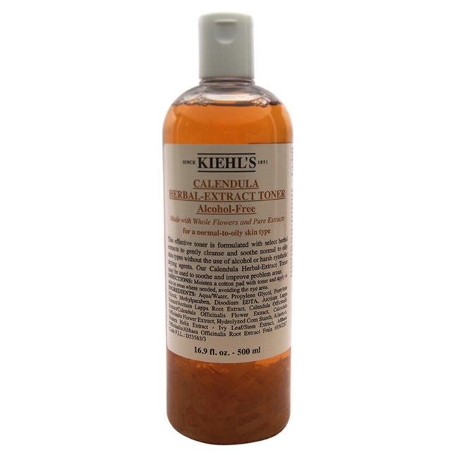 Kiehl's Calendula Herbal Extract Alcohol-Free Toner - 16.9 oz Unisex Toner