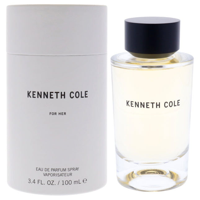 Kenneth Cole For Her Eau de Parfum Spray for Women - 3.4 oz - Authentic Kenneth Cole Fragrance