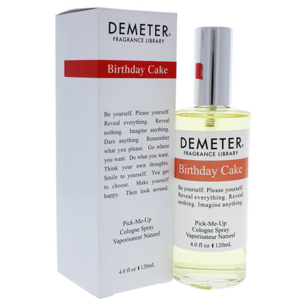 Celebrate With Demeter Birthday Cake Cologne Spray for Women - 4 oz