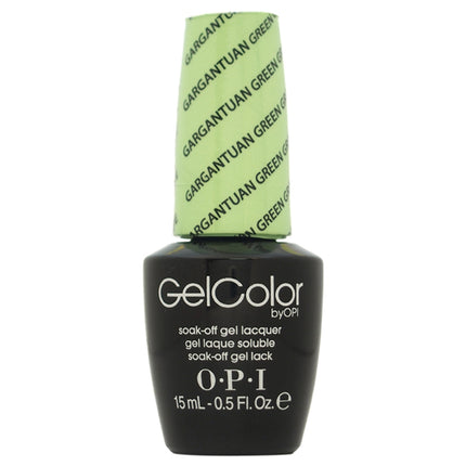 OPI GelColor Gargantuan Green Grape Soak-Off Gel Lacquer for Women - 0.5 oz Nail Polish