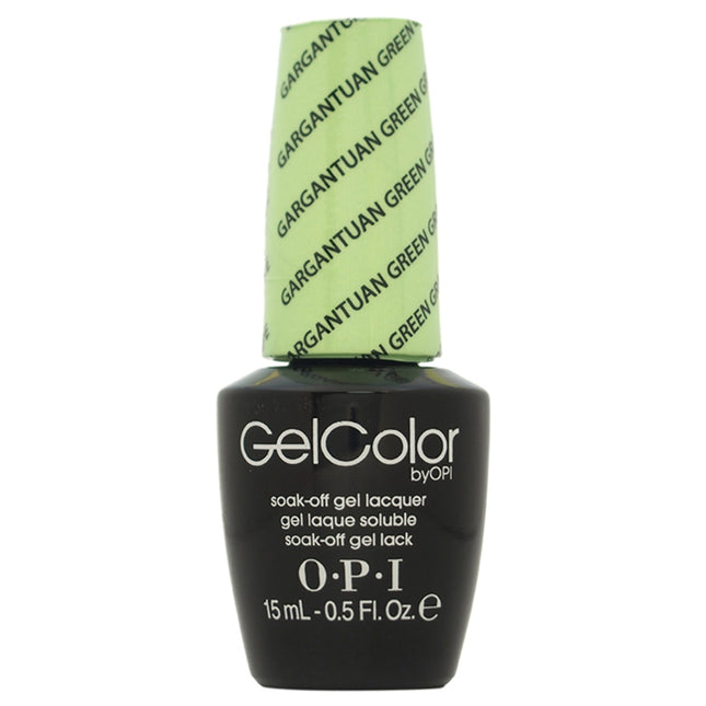 OPI GelColor Gargantuan Green Grape Soak-Off Gel Lacquer for Women - 0.5 oz Nail Polish