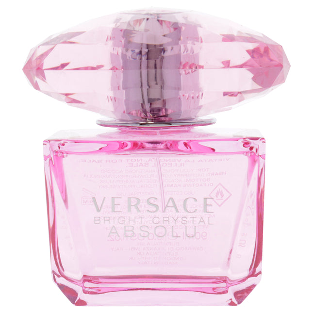 Versace Bright Crystal Absolu for Women - 3 oz EDP Spray: A Sensual and Captivating Fragrance
