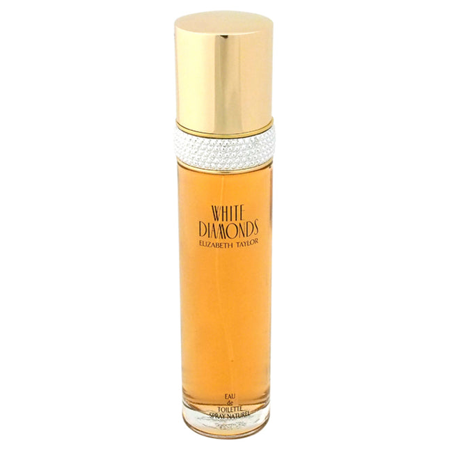 Elizabeth Taylor White Diamonds for Women 3.3 oz EDT Spray - Luxurious Fragrance for Her