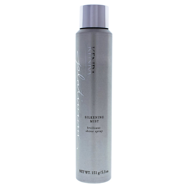 Kenra Platinum Silkening Mist for Unisex - Lightweight & Silky Hair Mist