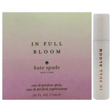 Kate Spade In Full Bloom for Women EDP Spray Vial - 1 ml